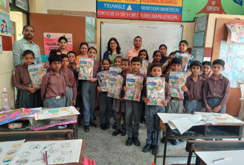 CCO organized drawing and essay writing competitions under SwachhtaHiSewa 2024 in MCD Pratibha Vidyalaya, Guru Anand Nagar, Delhi on 02.10.2024
